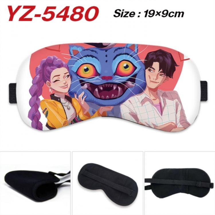 K-Pop Demon Hunters Game ice cotton eye mask without ice bag price for 5 pcs