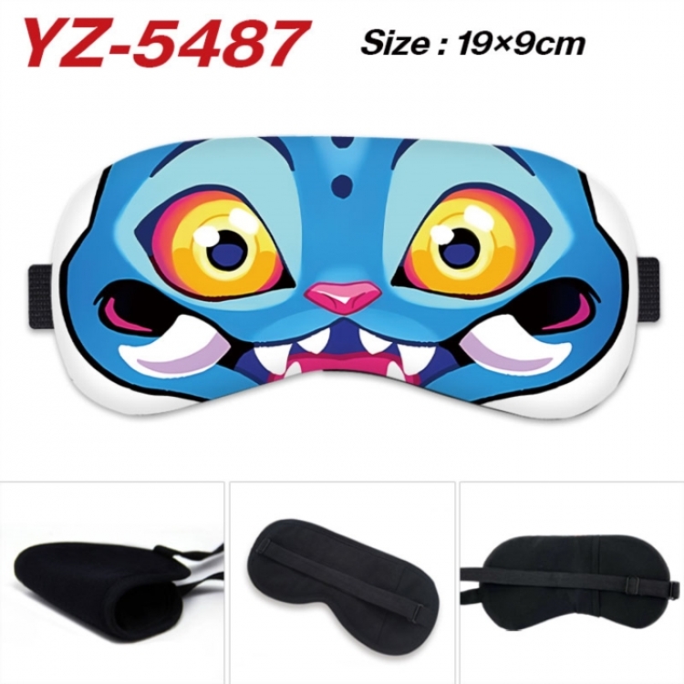 K-Pop Demon Hunters Game ice cotton eye mask without ice bag price for 5 pcs