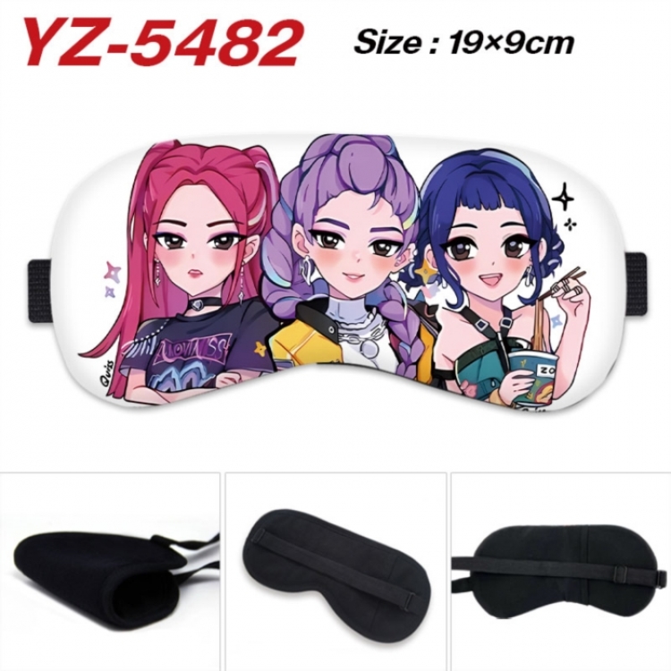 K-Pop Demon Hunters Game ice cotton eye mask without ice bag price for 5 pcs
