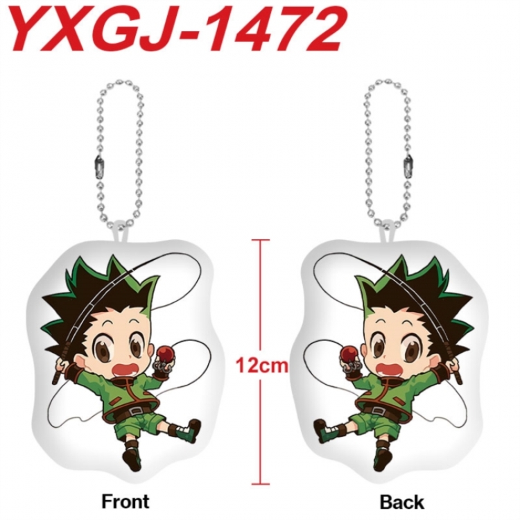 HunterXHunter Anime full-color printed alien plush pendant keychain price for 5 pcs