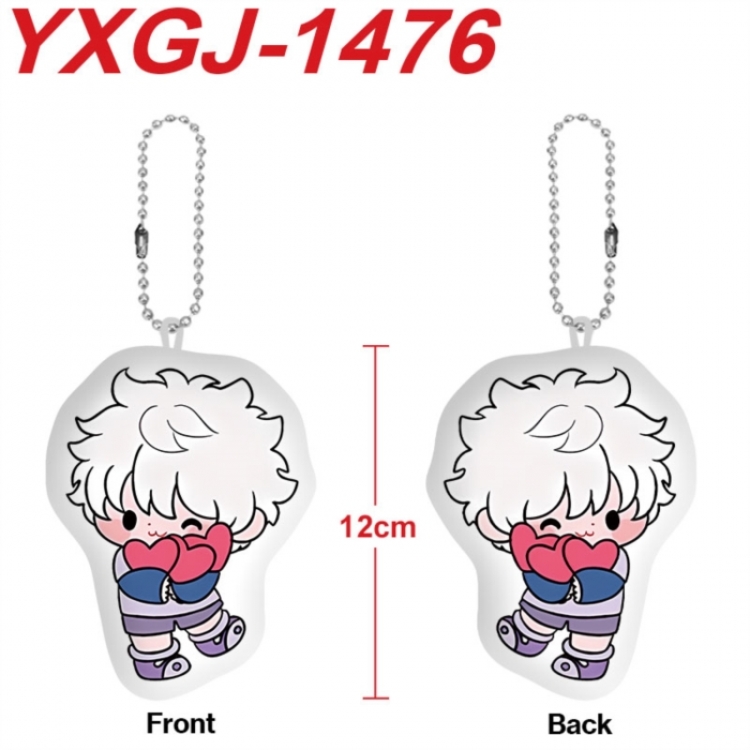 HunterXHunter Anime full-color printed alien plush pendant keychain price for 5 pcs
