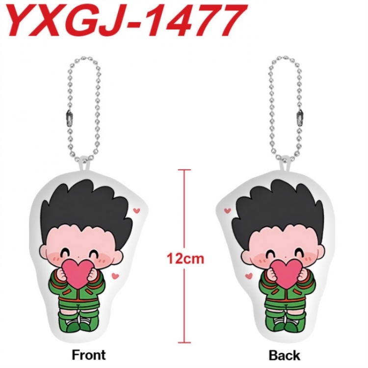 HunterXHunter Anime full-color printed alien plush pendant keychain price for 5 pcs