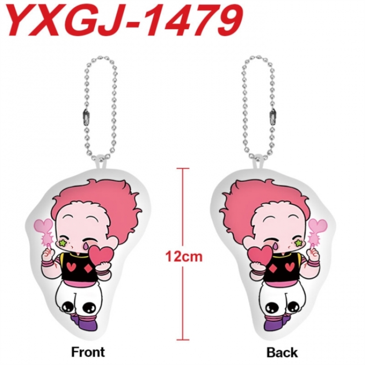 HunterXHunter Anime full-color printed alien plush pendant keychain price for 5 pcs