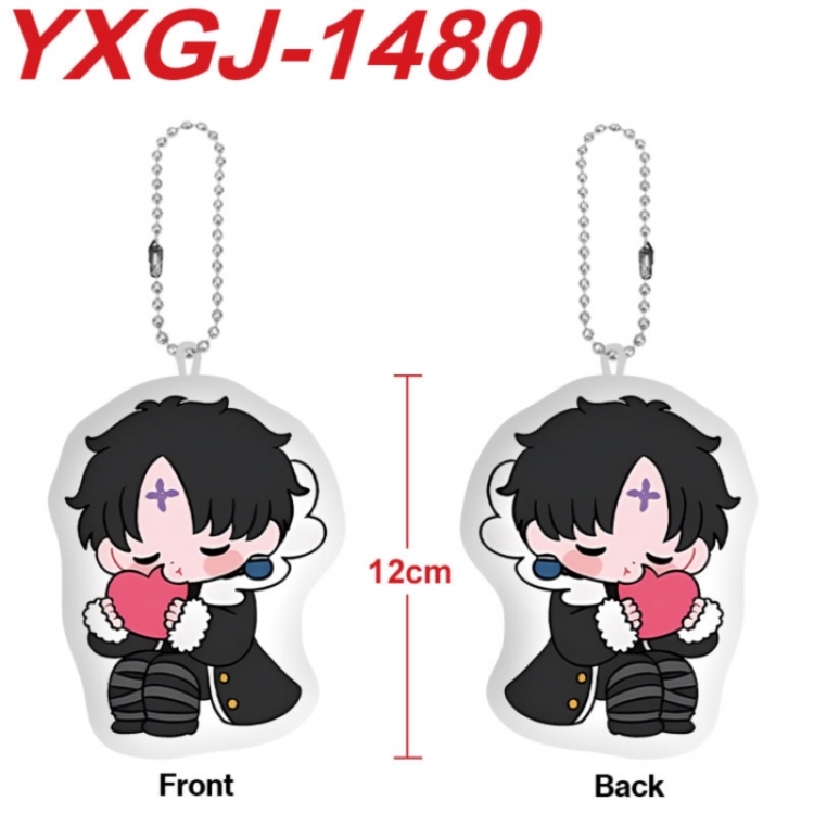 HunterXHunter Anime full-color printed alien plush pendant keychain price for 5 pcs