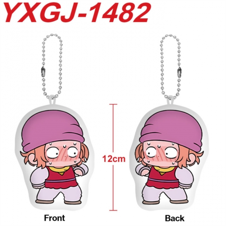 HunterXHunter Anime full-color printed alien plush pendant keychain price for 5 pcs