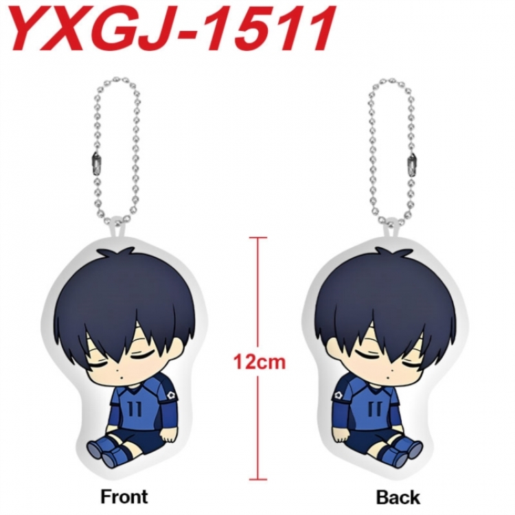 BLUE LOCK Anime full-color printed alien plush pendant keychain price for 5 pcs