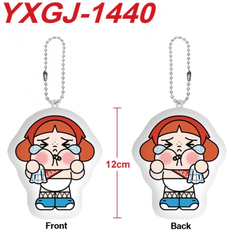 CryBaby Anime full-color printed alien plush pendant keychain price for 5 pcs