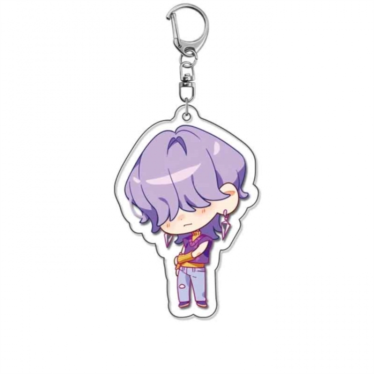 K-Pop Demon Hunters Anime Acrylic Keychain Charm price for 5 pcs