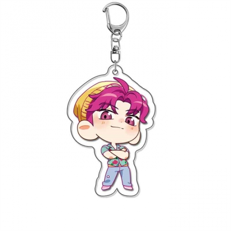 K-Pop Demon Hunters Anime Acrylic Keychain Charm price for 5 pcs