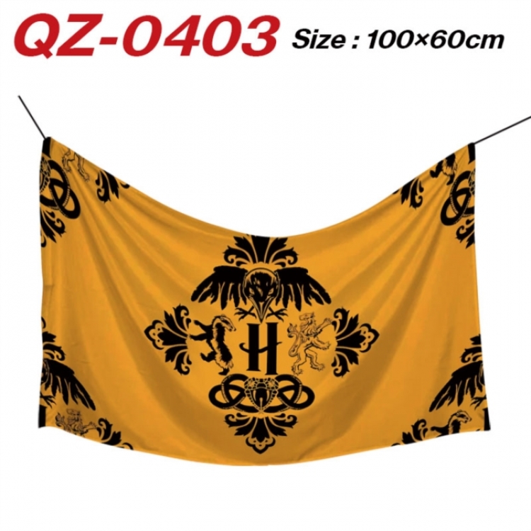 Harry Potter  Anime Full Color Watermark Printing Banner 100X60CM