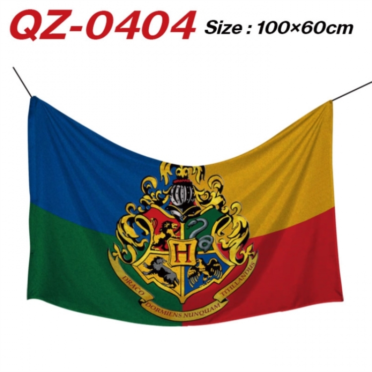 Harry Potter  Anime Full Color Watermark Printing Banner 100X60CM