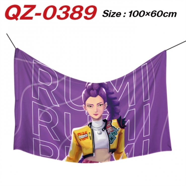 Bayonetta Anime Full Color Watermark Printing Banner 100X60CM