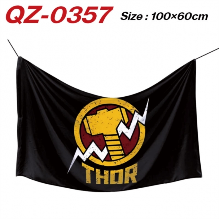 Marvel Anime Full Color Watermark Printing Banner 100X60CM
