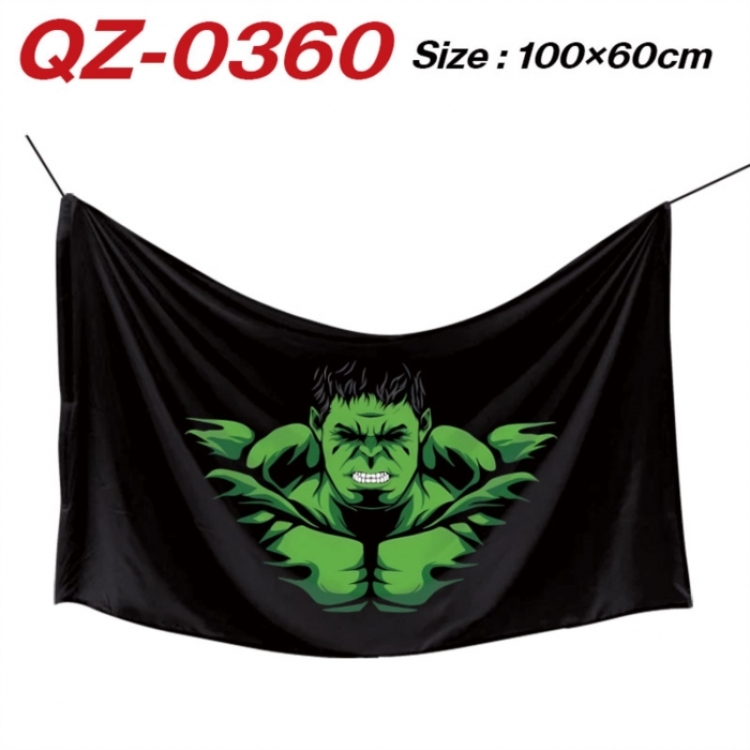 Marvel Anime Full Color Watermark Printing Banner 100X60CM