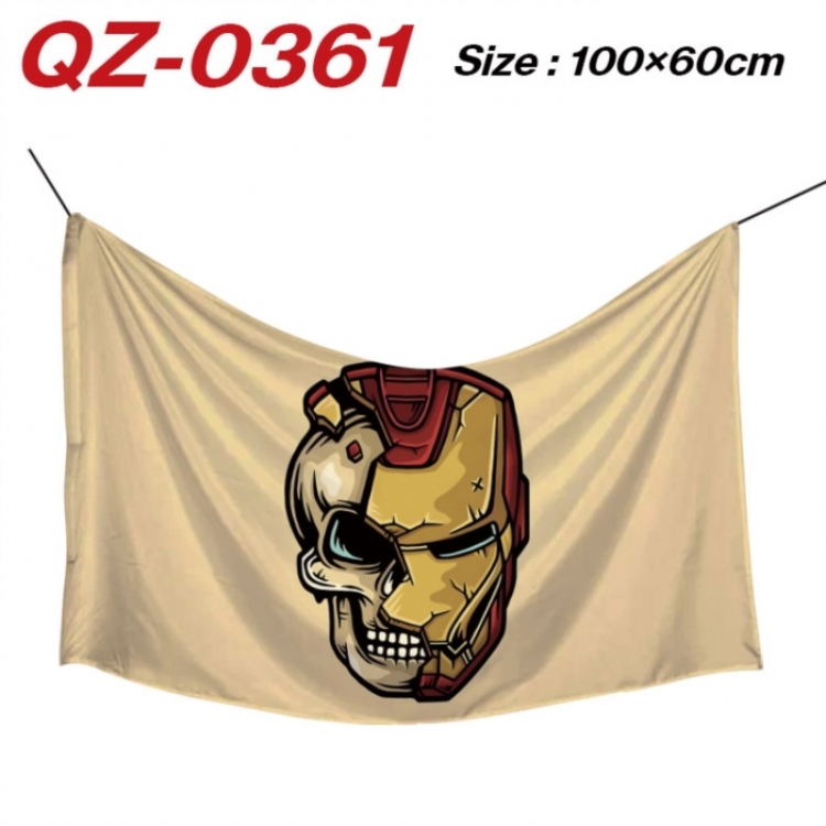 Marvel Anime Full Color Watermark Printing Banner 100X60CM