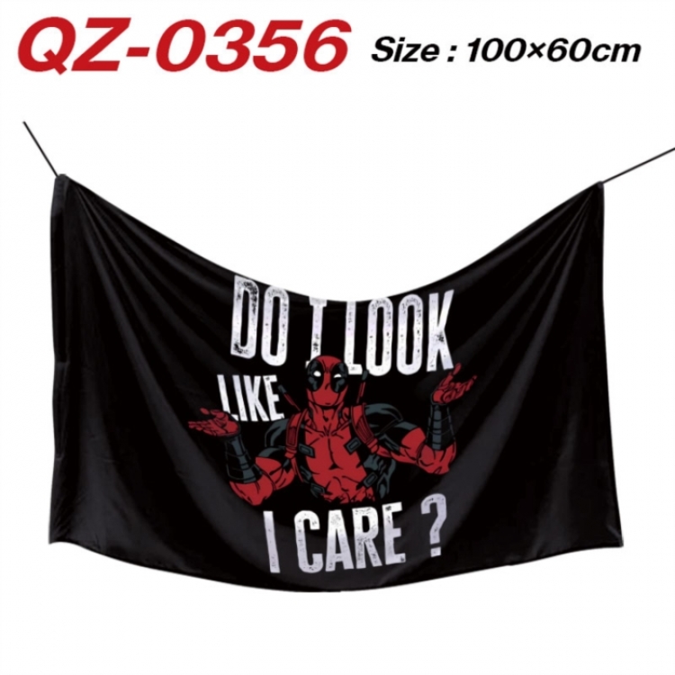 Marvel Anime Full Color Watermark Printing Banner 100X60CM