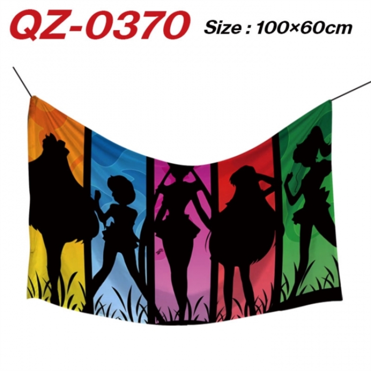 sailormoon Anime Full Color Watermark Printing Banner 100X60CM