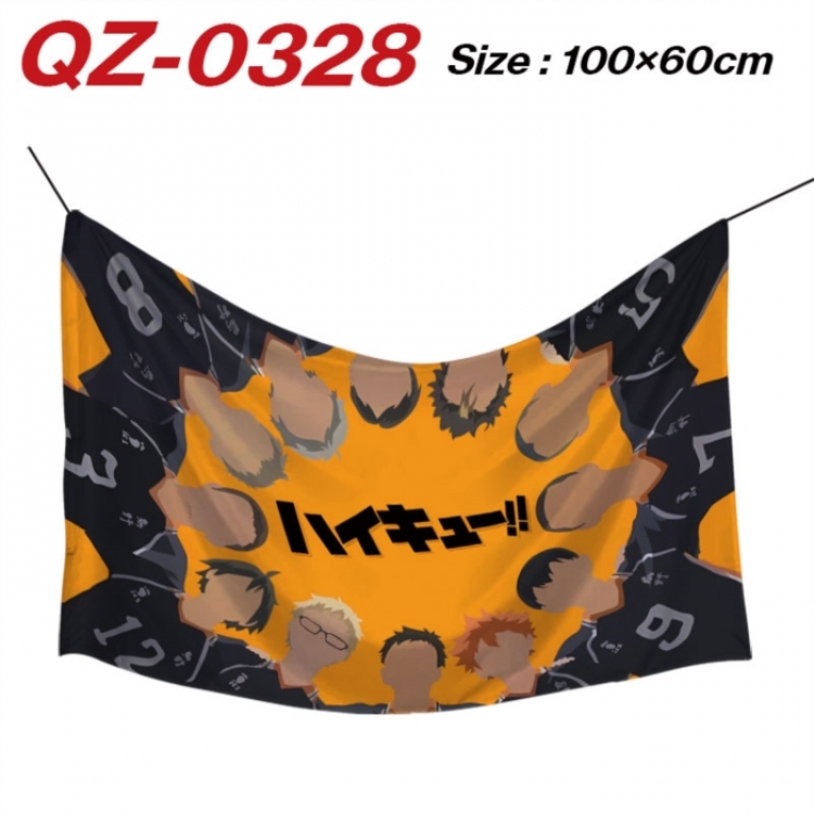 Haikyuu!! Anime Full Color Watermark Printing Banner 100X60CM