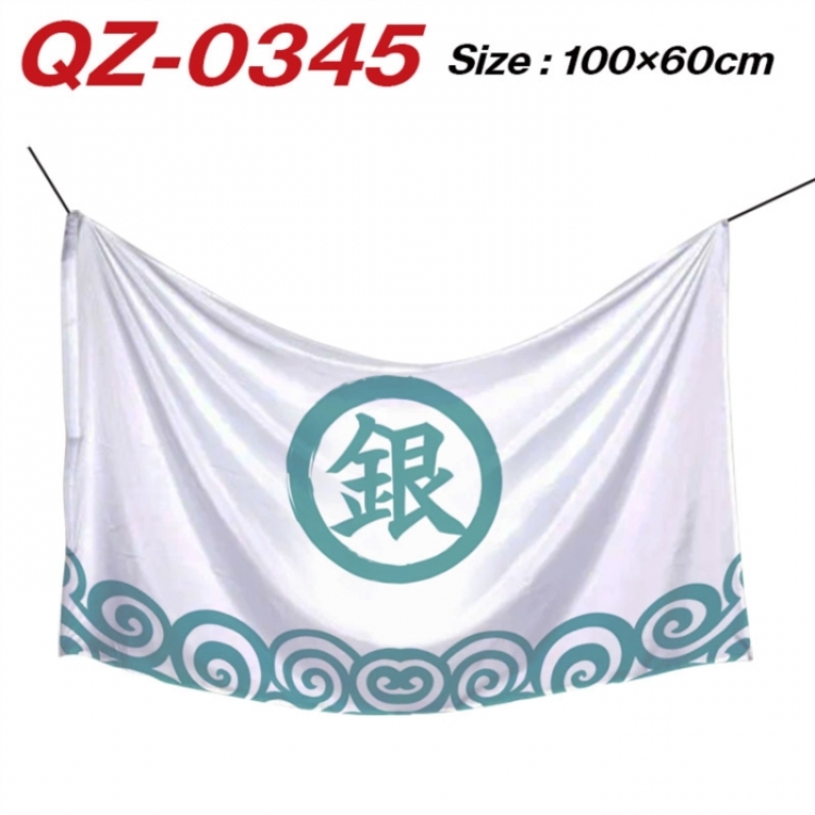 Gintama Anime Full Color Watermark Printing Banner 100X60CM