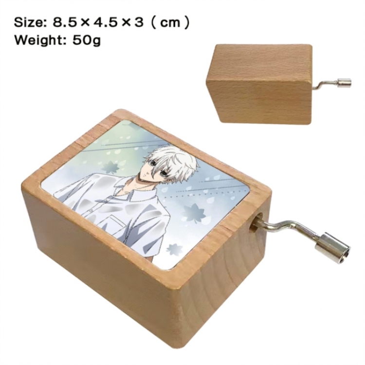 BLUE LOCK Anime printed wooden music box music box music box Christmas gift 8.5x4.5x3cm