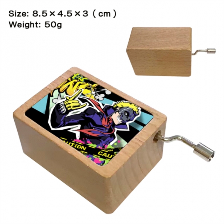 Megami Ibunroku Persona Anime printed wooden music box music box music box Christmas gift 8.5x4.5x3cm