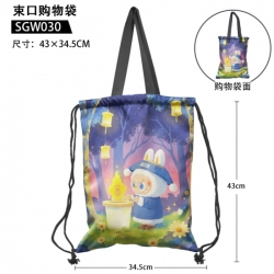 Labubu Cartoon drawstring shop...