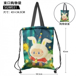 Labubu  Cartoon drawstring sho...