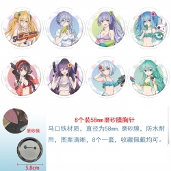 Date-A-Live Anime round scrub ...