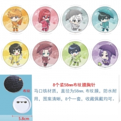 BLUE LOCK Anime Round cloth fi...