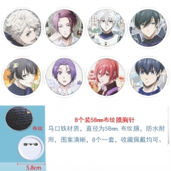 BLUE LOCK Anime Round cloth fi...
