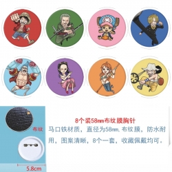One Piece Anime Round cloth fi...