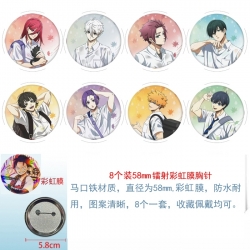 BLUE LOCK  Anime Circular lase...