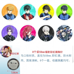 BLUE LOCK  Anime Circular lase...