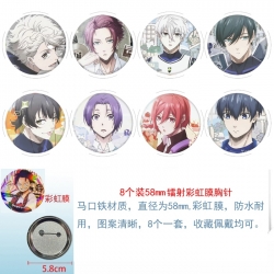 BLUE LOCK  Anime Circular lase...