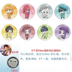 BLUE LOCK  Anime Circular lase...