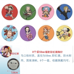 One Piece Anime Circular laser...