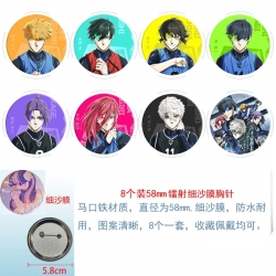 BLUE LOCK Anime Circular laser...