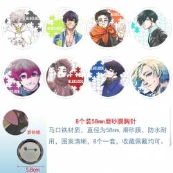 BLUE LOCK Anime Round cloth fi...