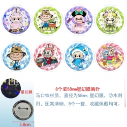 Labubu Anime round Astral memb...