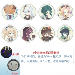 Genshin Impact Anime round Ast...