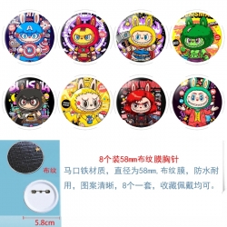 Labubu Anime Round cloth film ...