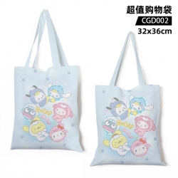 Sanrio Anime Canvas Bag Shoppi...