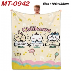 Chiikawa Anime flannel blanket...