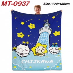 Chiikawa Anime flannel blanket...