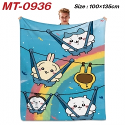 Chiikawa Anime flannel blanket...