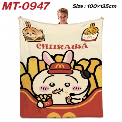 Chiikawa Anime flannel blanket...