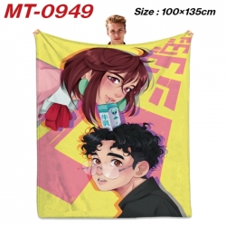 DANDADAN Anime flannel blanket...