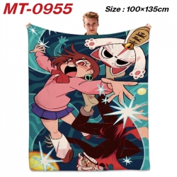DANDADAN Anime flannel blanket...