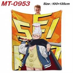 DANDADAN Anime flannel blanket...