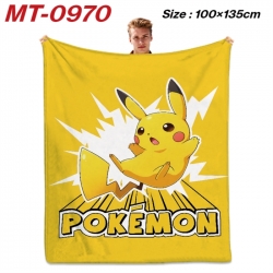Pokemon Anime flannel blanket ...